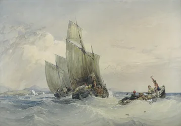 Fischerboote, 19. Jahrhundert